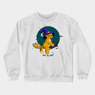 Cat Witch Crewneck Sweatshirt